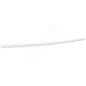 CAB3 Кольцо маркировочное 1.5-2.5мм (9) черное/белое (1200шт)