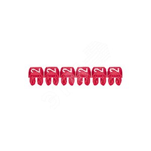 CAB3 Кольцо маркировочное 0.5-1.5мм (3) белое/оранжевое (1200шт)