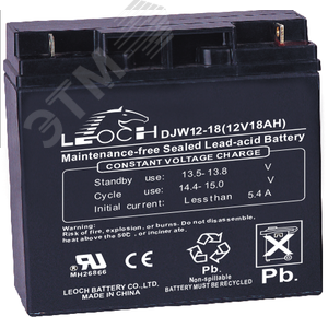 Аккумулятор DJW 12В 18Ач