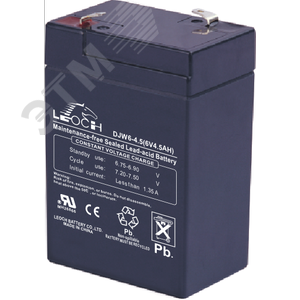 Аккумулятор DJW 6В 4,5Ач