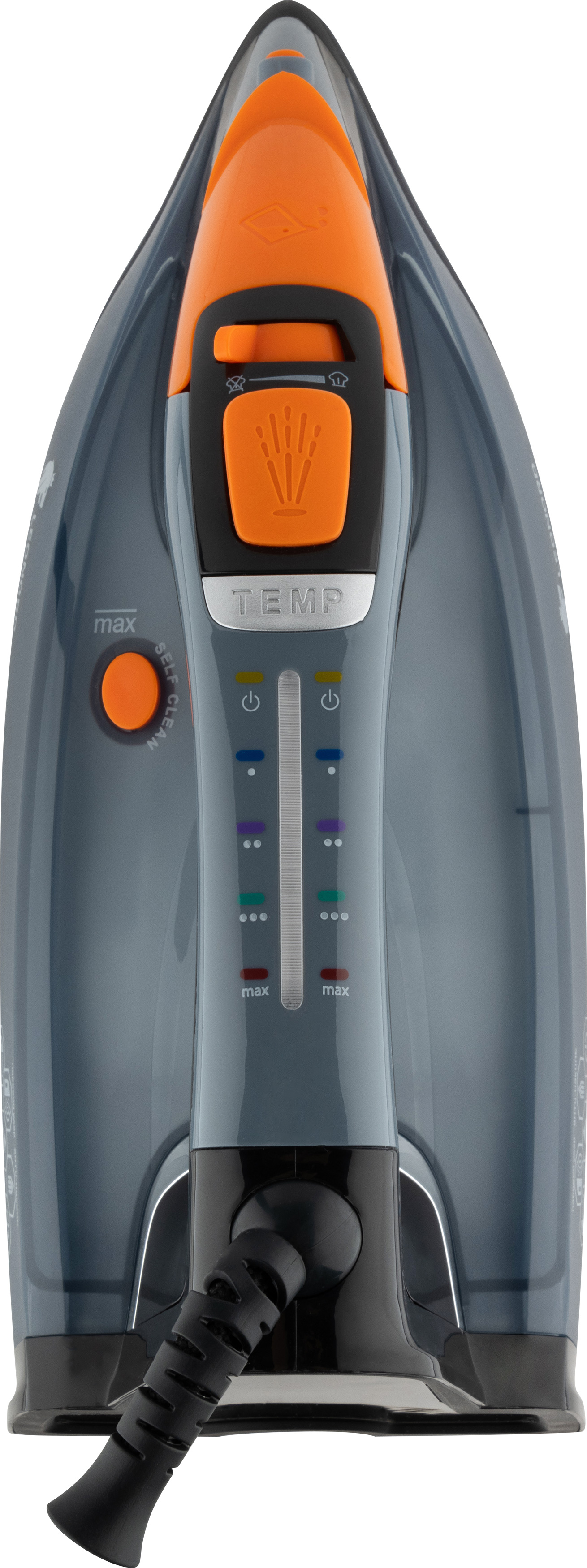 Утюг LE-1803 на 2400 Вт, с электронным управлением, подошва - керамическая