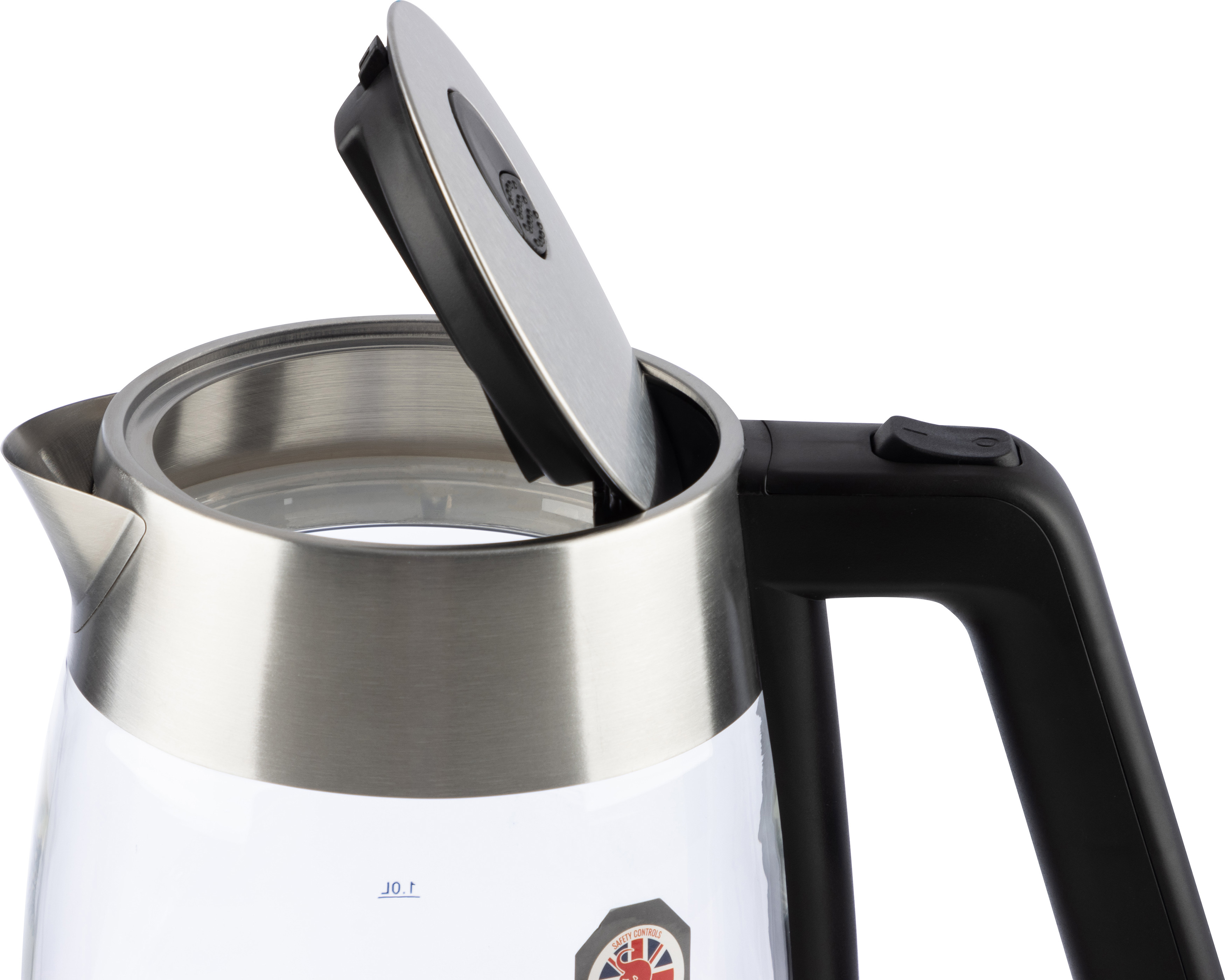 Чайник электрический стеклянный LE-1508 на 1.8 л