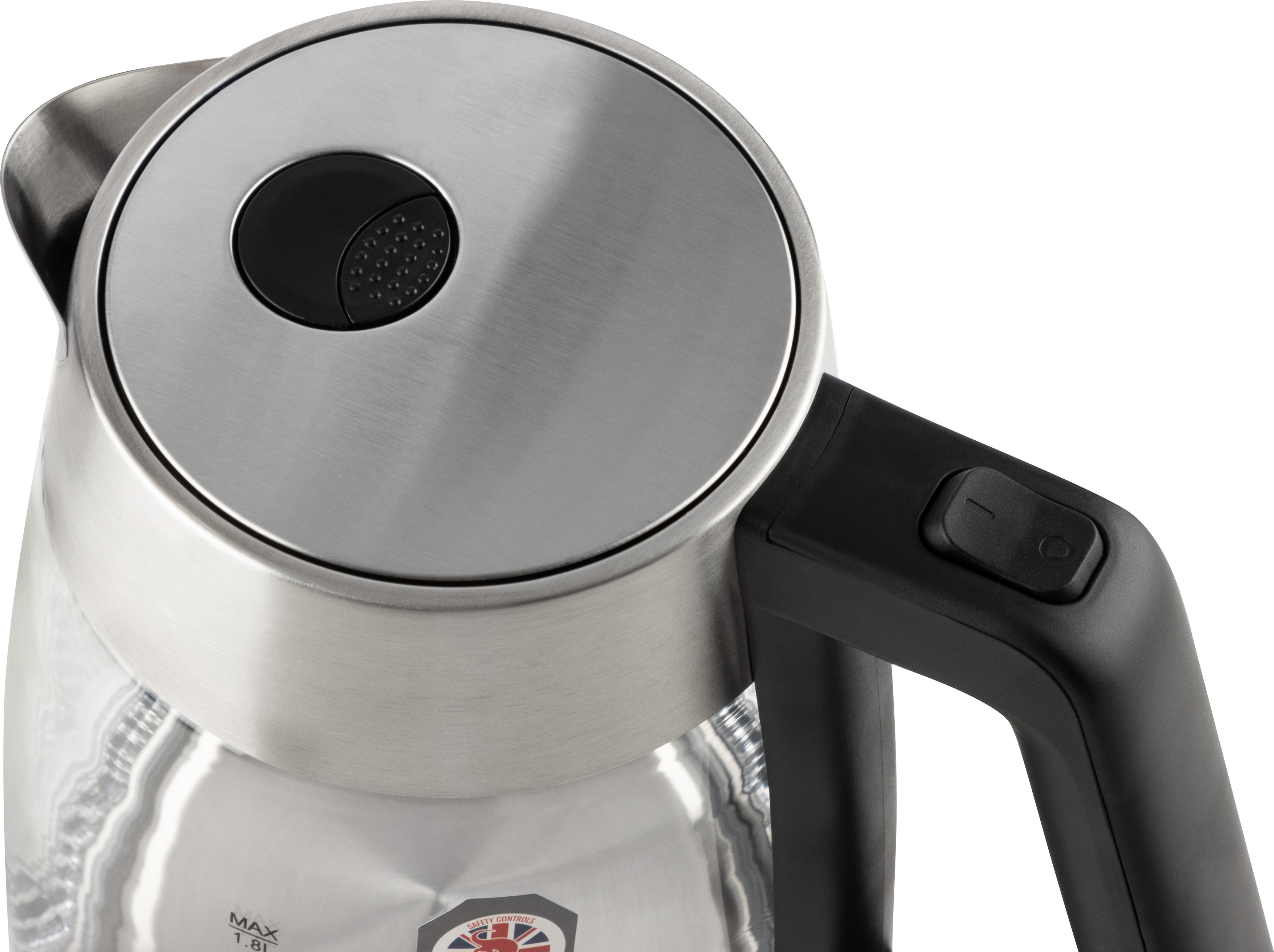 Чайник электрический стеклянный LE-1508 на 1.8 л