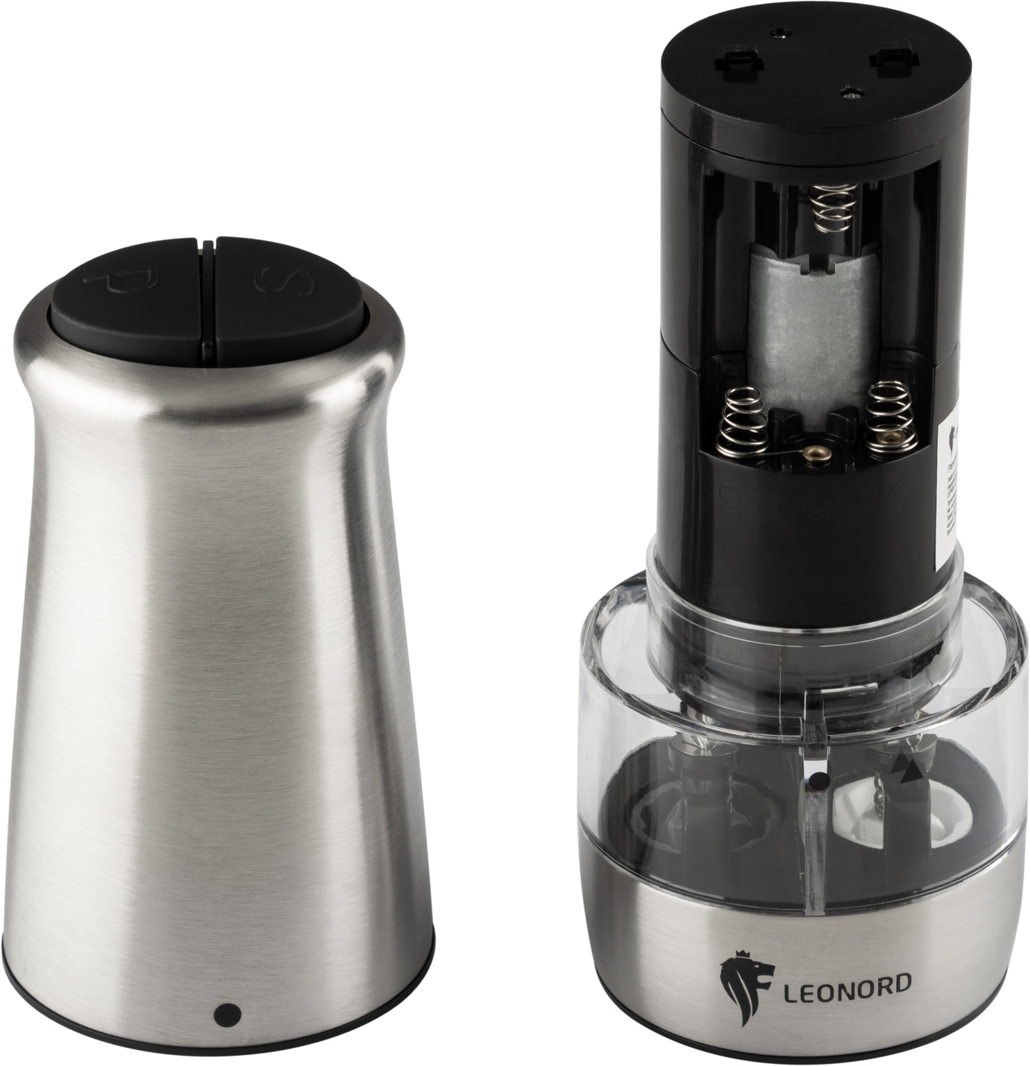 Перцемолка на батарейках LE-1701 двухсекционная