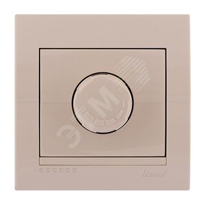 DERIY Диммер 500 Вт с фильтром крем