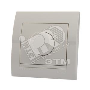 DERIY Диммер 500 Вт с фильтром и предохранит белый