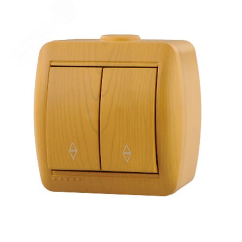 Ната Выключатель проходной х2 ольха
