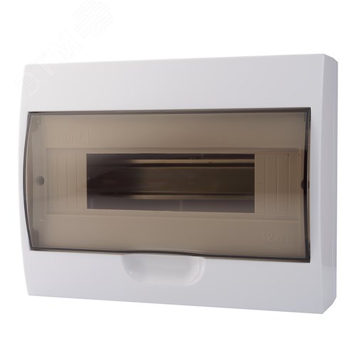 Щит распределительный навесной ЩРН-П-12 пластиковый с прозрачной крышкой LUXRAY