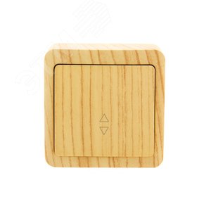 VIOLA Выключатель проходной белёный дуб (12шт/144шт)