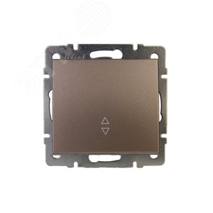 Выключатель RAIN проходной бронза матовая механизм