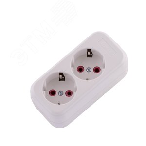 Колодка с заземлением 2 входа