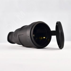 Разъем 2Р+РЕ 1х16А 220v (каучук)