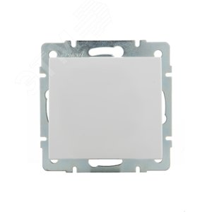Выключатель RAIN белый механизм
