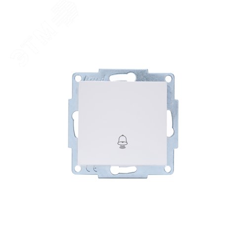 VESNA Кнопка звонка белый