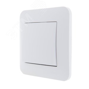 KARINA Выключатель белый  (10шт/120шт)
