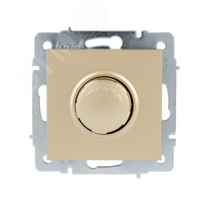 VESNA  Диммер 800 Вт золото