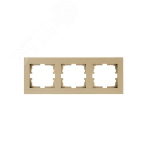 VESNA  Рамка 3-ая горизонтальная б/вст золото