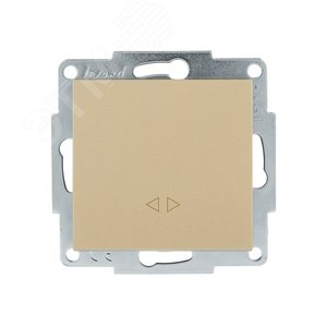VESNA Выключатель промежуточный золото