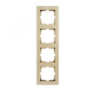 VESNA Рамка 4-ая вертикальная б/вст золото