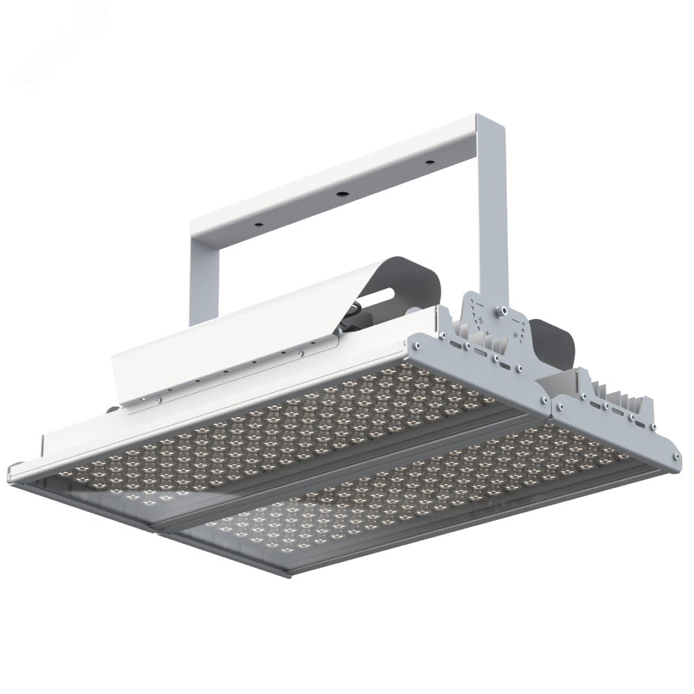 Светильник светодиодный ДО-500Вт Эверикс LED-500-Э30х90.4-IP66-У1(2/LIRA/740/RAL7035/TG/AC230/D/Х/G1)
