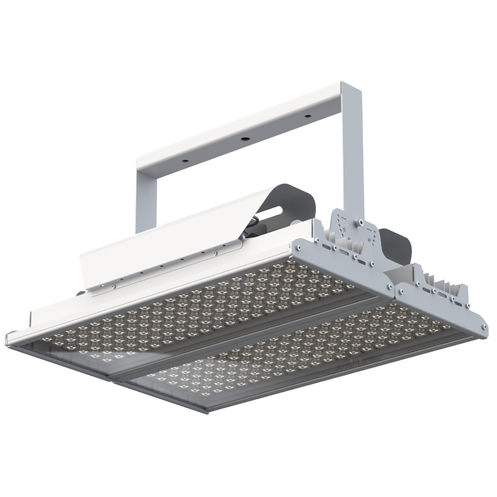 Светильник светодиодный ДО-500Вт Эверикс LED-500-Э30х90.4-IP66-У1(2/LIRA/740/RAL7035/TG/AC230/D/Х/G1)