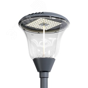 Светильник светодиодный ДТУ-60вт Тюльпан LED-60-ШОС/Т60 (7600/740/RAL7040/D/0/Clear/GEN2)