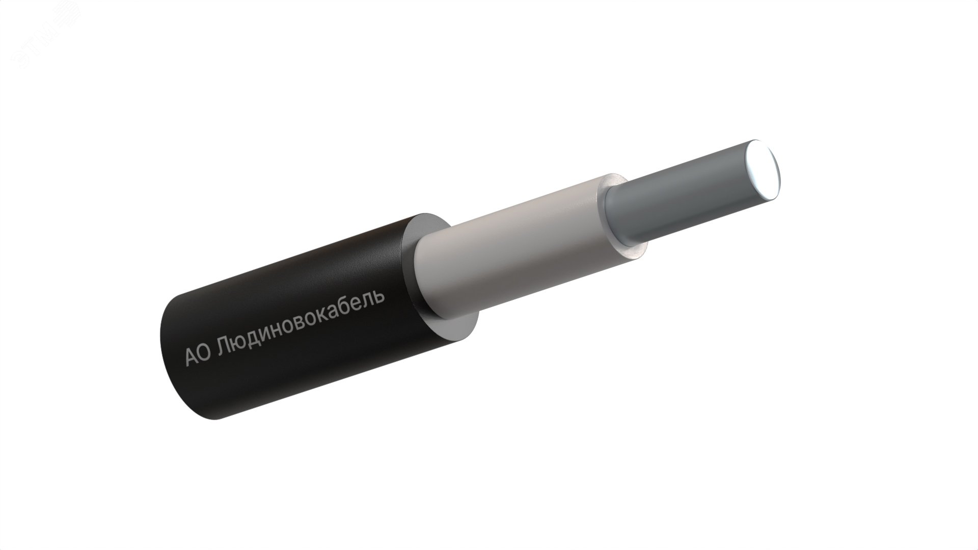 Кабель АВВГ 1Х2.5ок бел-0,66