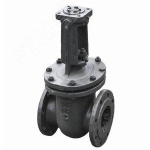 Задвижка чугунная параллельная с выдвижным шпинделем 30ч906бр Ду 200 Ру16 под электропривод