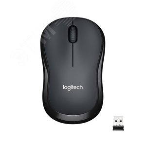 Мышь беспроводная M220, 1000 dpi, черный