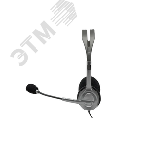 Гарнитура проводная, накладная H110, mini-jack 3.5мм, черный