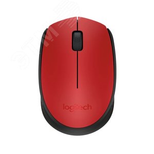 Мышь беспроводная M171, 1000 dpi, красный