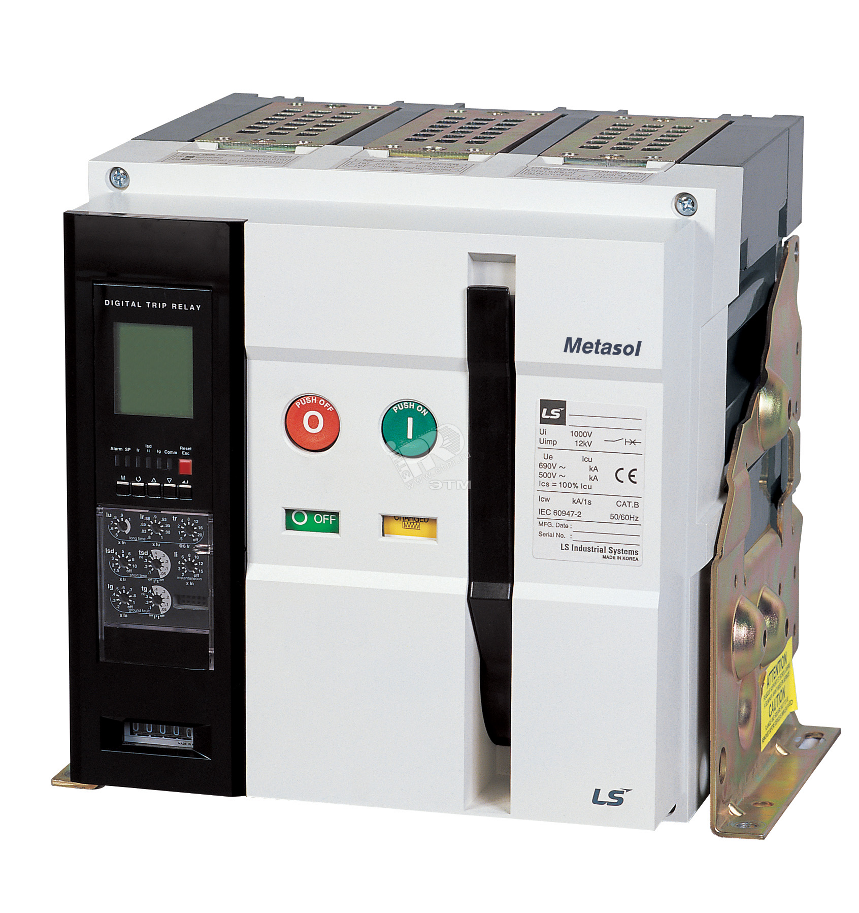 Автоматический воздушный выключатель (без корзины, поставляются только в комплекте с корзиной, корзина выписывается отдельным артикулом) Metasol AN-16