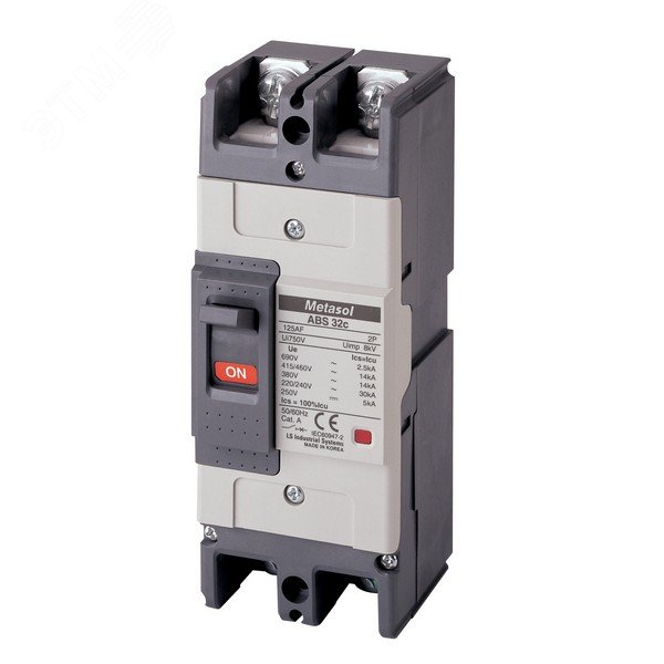 Автоматический выключатель ABS32c (42/37кА 380/415В) 2Р) 15A