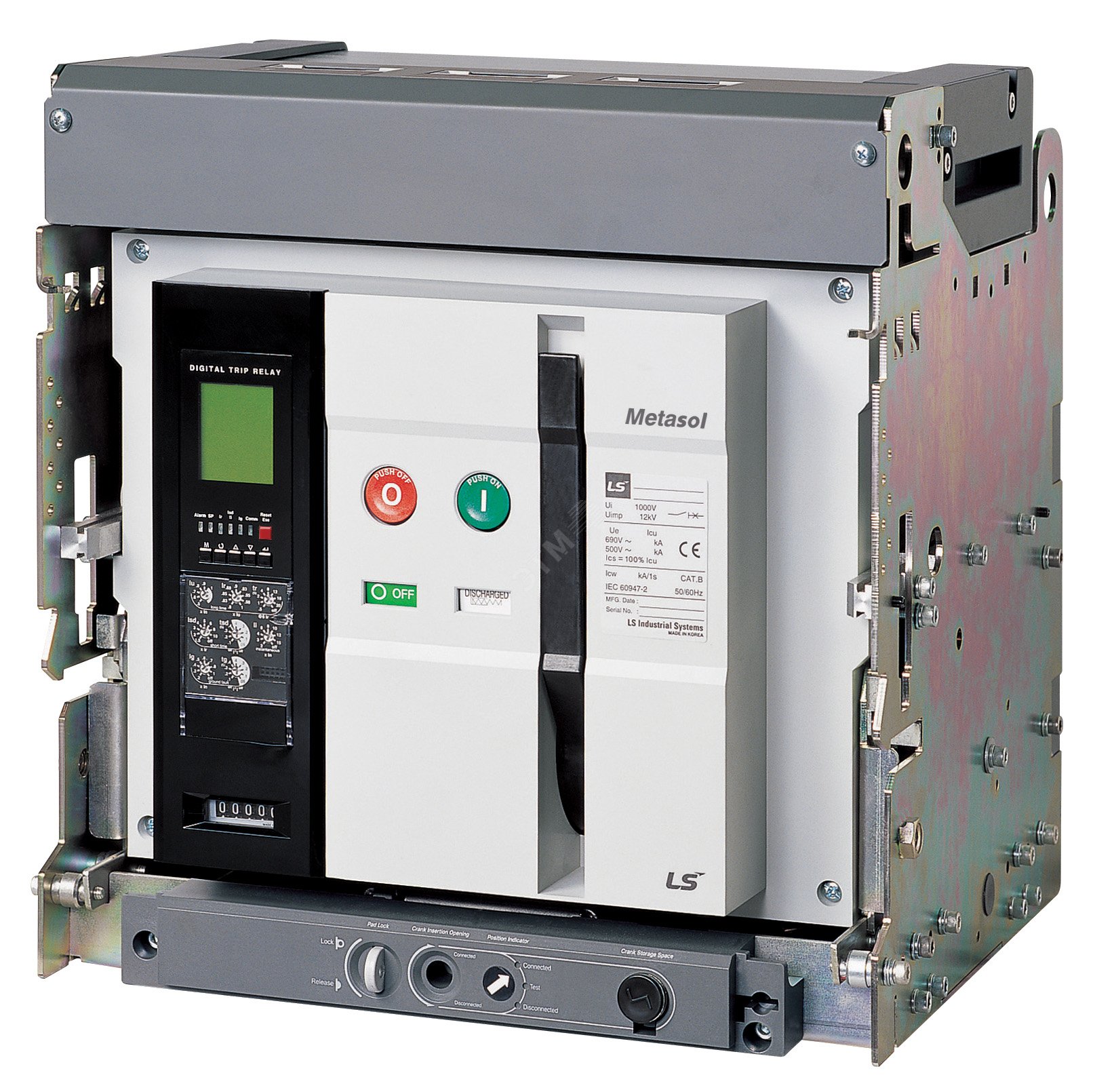 Автоматический воздушный выключатель (без корзины, поставляются только в комплекте с корзиной, корзина выписывается отдельным артикулом) Metasol AS-25