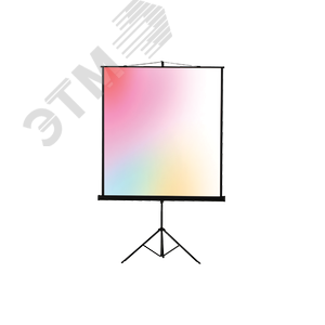 Экран на штативе переносной, компактный 109'' Eco View, 1:1, Matte White