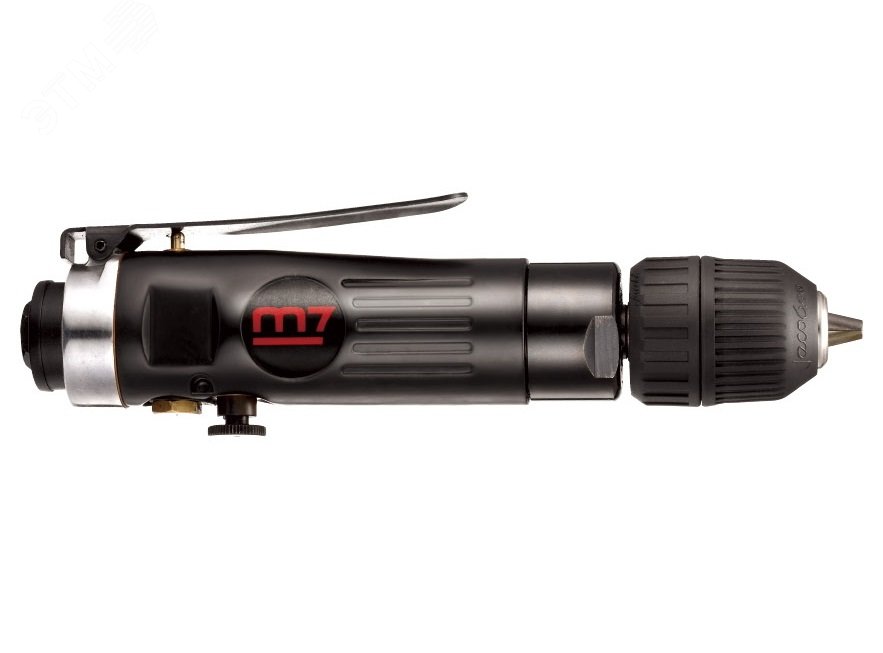 Дрель пневматическая 10 мм, 2600 об/мин., реверс, быстрозажимной патрон MIGHTY SEVEN QE-933