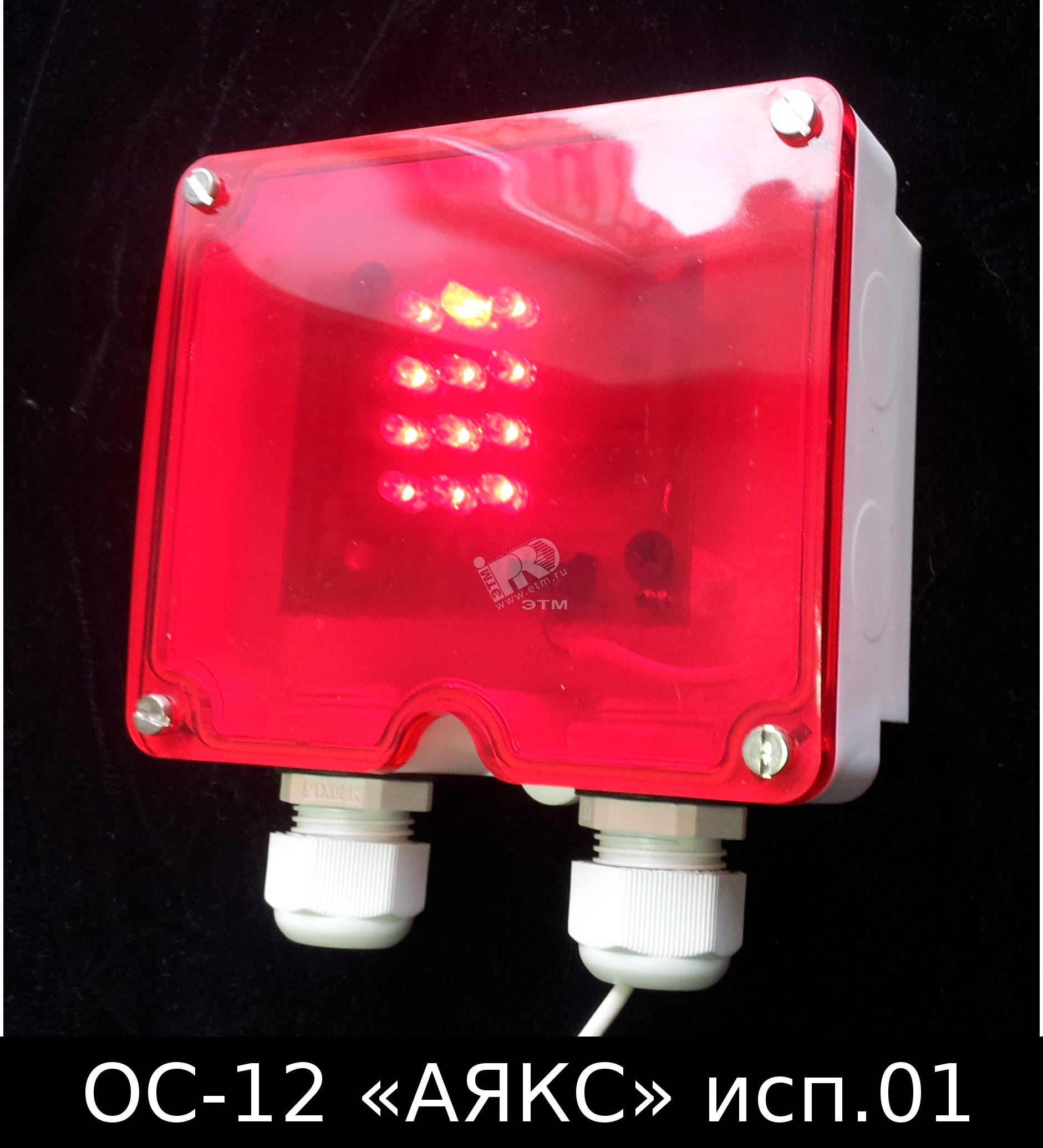 Оповещатель световой ОС-12 исп.01 АЯКС IР66