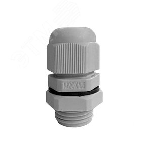 Ввод кабельный пластиковый ПКВ М20х1,5 белый