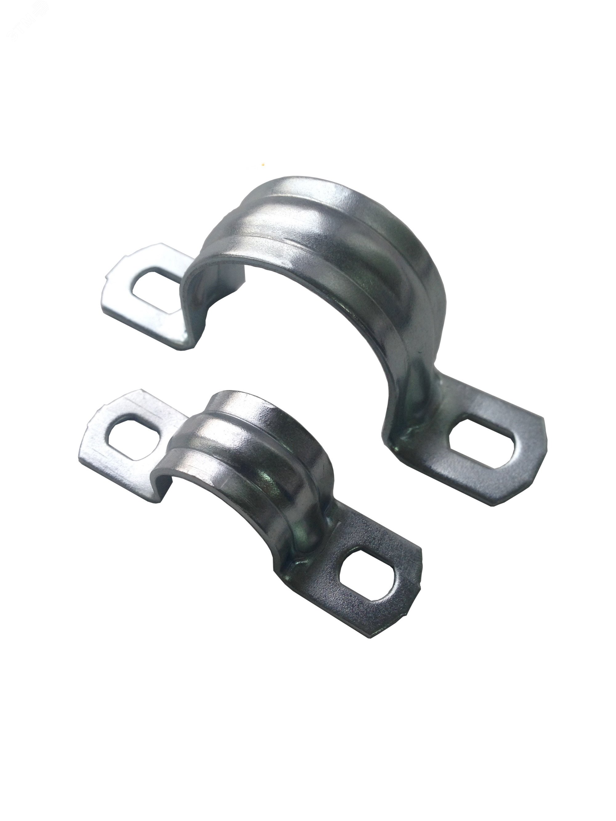 Скоба металлическая двухлапковая СМД 60-63мм