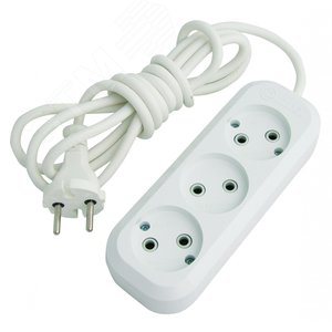 Удлинитель 3x2 м без заземления