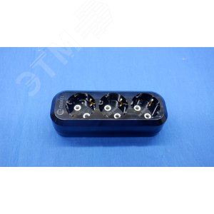 КОЛОДКА  3 ГН.  С/З  ЧЕРНЫЙ