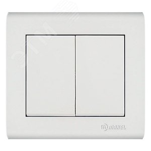 MANOLYA ВЫКЛЮЧАТЕЛЬ 2Х КЛАВИШНЫЙ