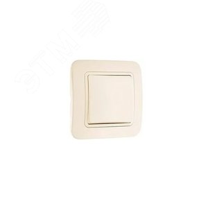 Lillium крем/крем выключатель 1 кл прох