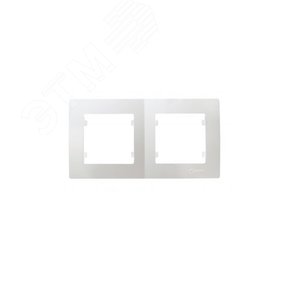 Defne Рамка 2 поста белая