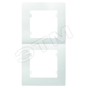 Lillium Kare N Рамка 2 поста белая