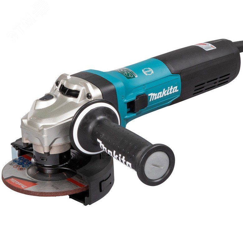 Машина шлифовальная угловая, 125мм, 1900Вт, 2800-11500об, SJSII, AFT, тормоз диска, защита от непреднамеренного пуска, плавный пуск, поддержание оборо