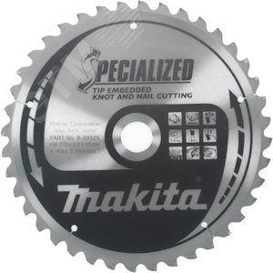 Пильный диск для демонтажных работ, 270x30x2.6/1.8x40T