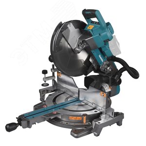 Пила торцовочная аккумуляторная консольная XGT 40В BL, 305мм, рез 107х363мм, DXT, AWS, поддержка оборотов, подсветка (без АКБ и ЗУ)