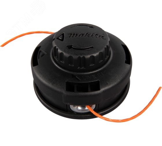 Головка триммерная полуавтоматическая, М10х1,25LH, диаметр лески 2,4мм быстрая намотка