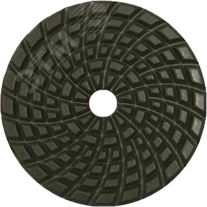 Диск алмазный полировальный гранит/мрамор d100 мм, красный (зерно 400)